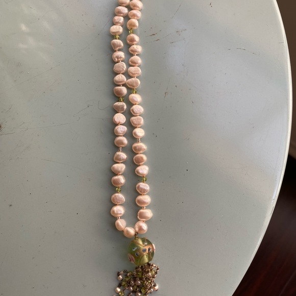 Fresh water pearl necklace - Picture 5 of 7
